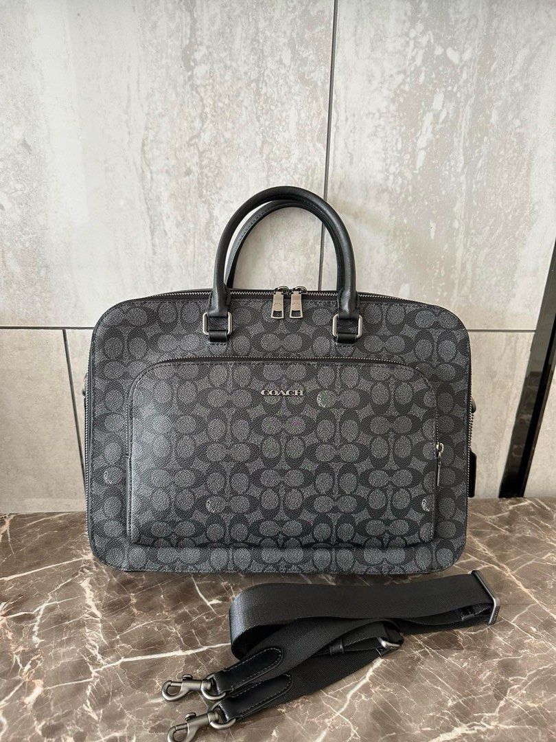 Coach computer tote online