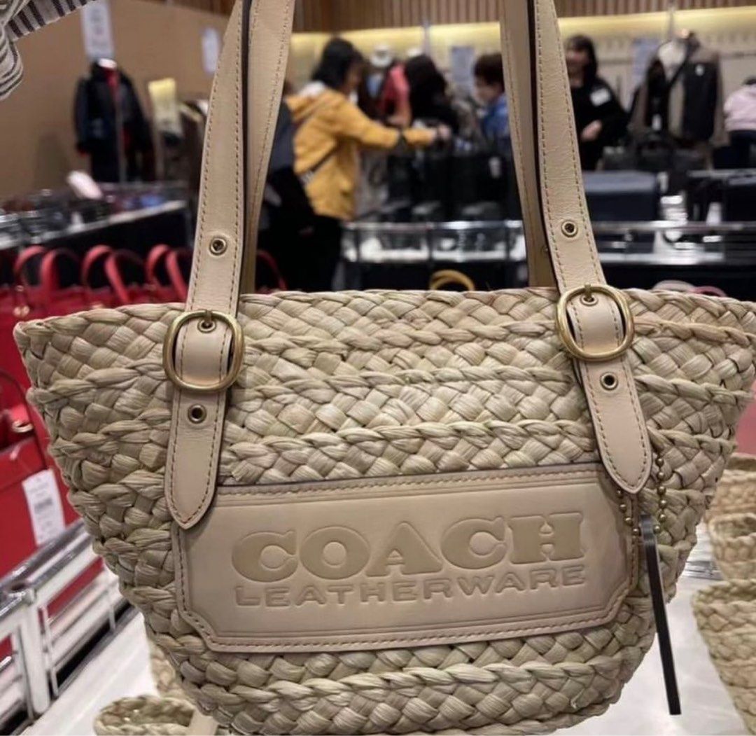 Coach Structured Tote Bag Luxury Bags Wallets on Carousell
