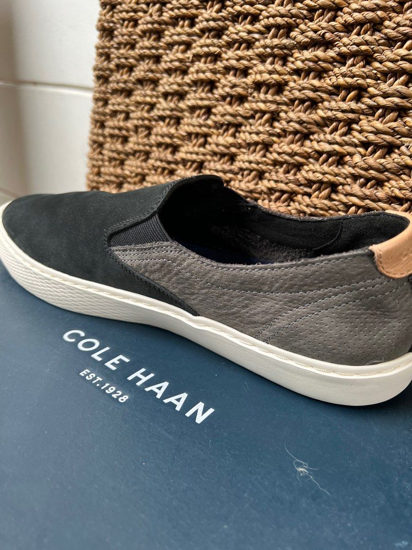 COLE HAAN Grandpro Men s Deck Slip on Men s Fashion Footwear Sneakers on Carousell