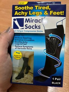 Compression anti fatigue socks