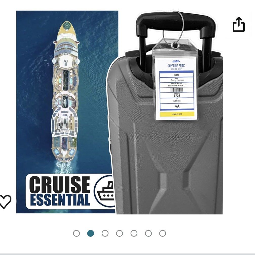 Princess cruise luggage best sale