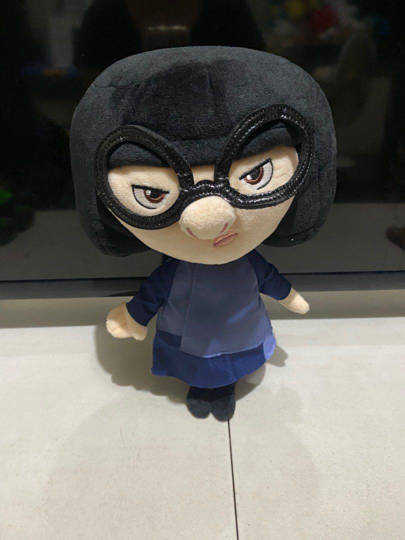 D Disney Pixar Incredibles 12 Edna Plush Doll Hobbies Toys Toys Games on Carousell
