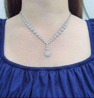 diamond necklace Th710-55 18k 25.96g 5.08tcw 17"
COD METRO MANILA
