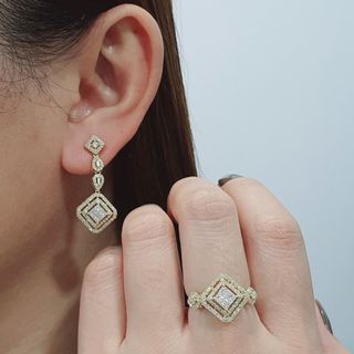 diamond ring earring Se965-0 14k 7.94g 1.654tcw
COD METRO MANILA