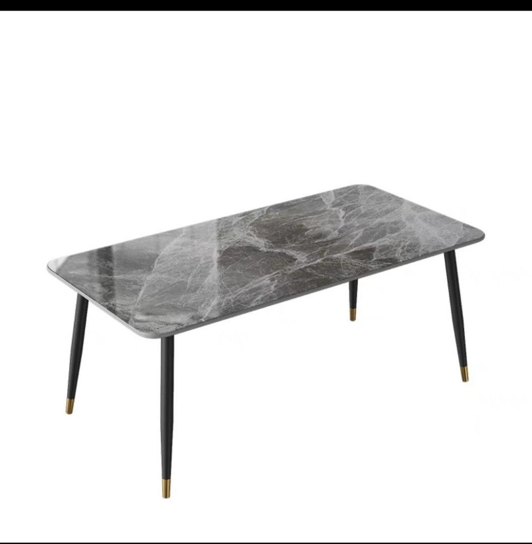 Dining table (Category: Tables & Sets) located in Singapore. Submitted by mabow24 (Listing ID 1309393270, Image 1). Description: 140×80×75. marble like. heavy and good quality not cheapskate kind. used for 1 month and wife complain too small.