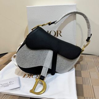 Dior Saddle Bag Medium Black with extra strap hermes chanel lv ysl celine loewe