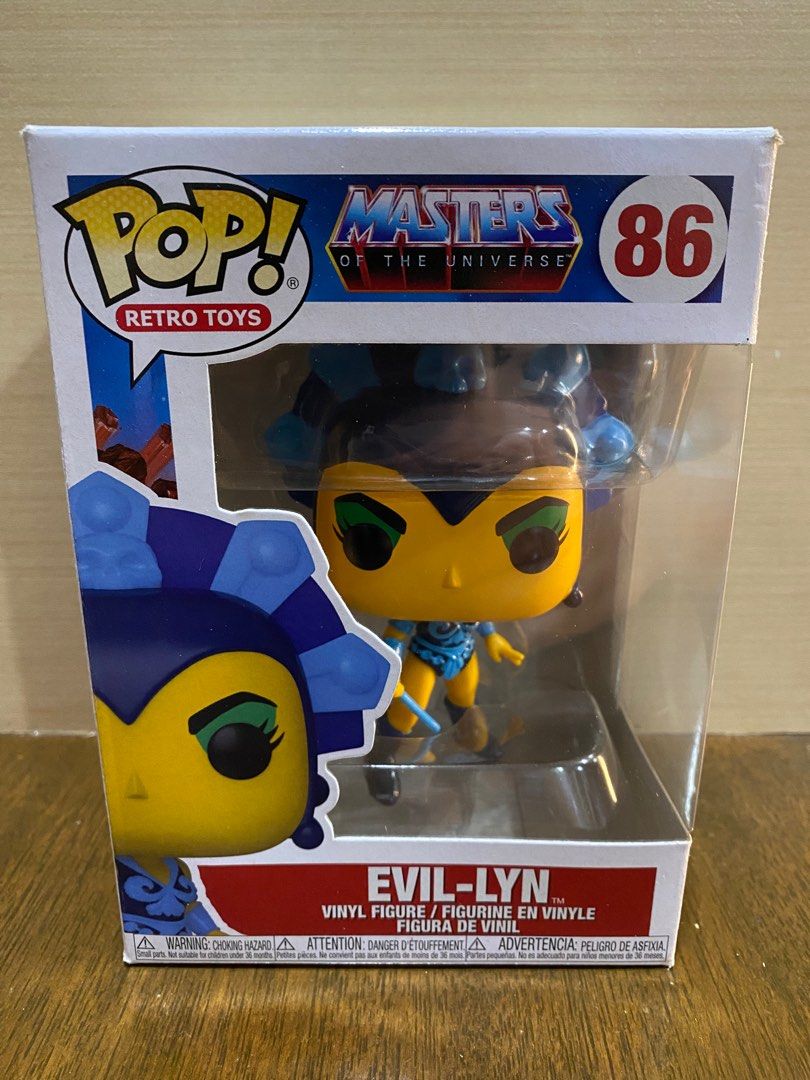 Evil-Lyn Funko POP! (Category: Figurines & Statues) located in Quezon City. Submitted by d.c0__ (Listing ID 1309513963, Image 1). Description: Masters of the Universe: EvilLyn #86 Condition: 8/10 Free Protector and Sorter Box PM for pics MoP: GCash Shipping: Lalamove/Grab (buyer’s expense) Item Location: QC Banawe Area.