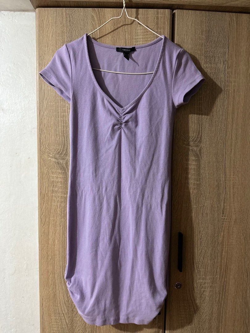 f21 bodycon dress lilac (Category: Dresses) located in Imus. Submitted by wear.elloved (Listing ID 1309448549, Image 1). Description: small to medium.