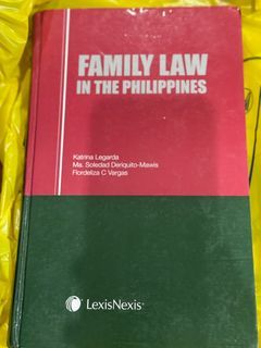 Family Law by Legarda Mawis Vargas (1st edition)