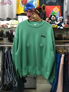 Fila sweater mint green