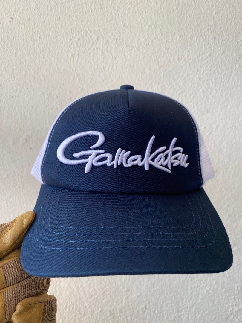 Gamakatsu Trucker Mesh Cap - Berretto Da Pesca Con Reticolo, Clip Regolabile E Logo, In Cotone E Poliestere, Per L'Estate - 4