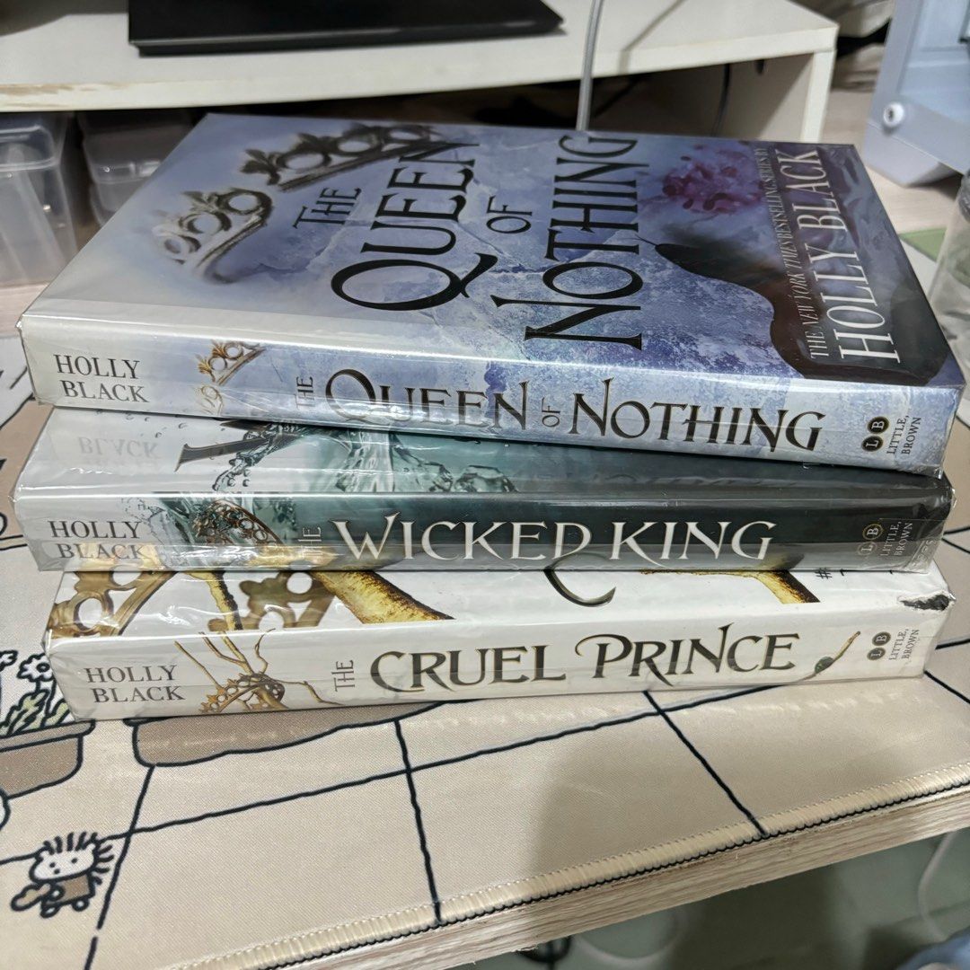 Folk of Air Trilogy (Category: Storybooks) located in Bacoor. Submitted by nikkoscollection (Listing ID 1309449913, Image 1). Description: All hardbound Strictly sold as set only Flaw: Cruel Prince, torned dj (see photo) Wicked King & Queen of Nothing (VGC) Will only unseal if requested if you're going to buy it Last price posted Mop: PAYO! gcash/maya, bpi/bdo Mod: grab/lalamove only, buyer books courier Rfs: quit collecting, switching to kindle.