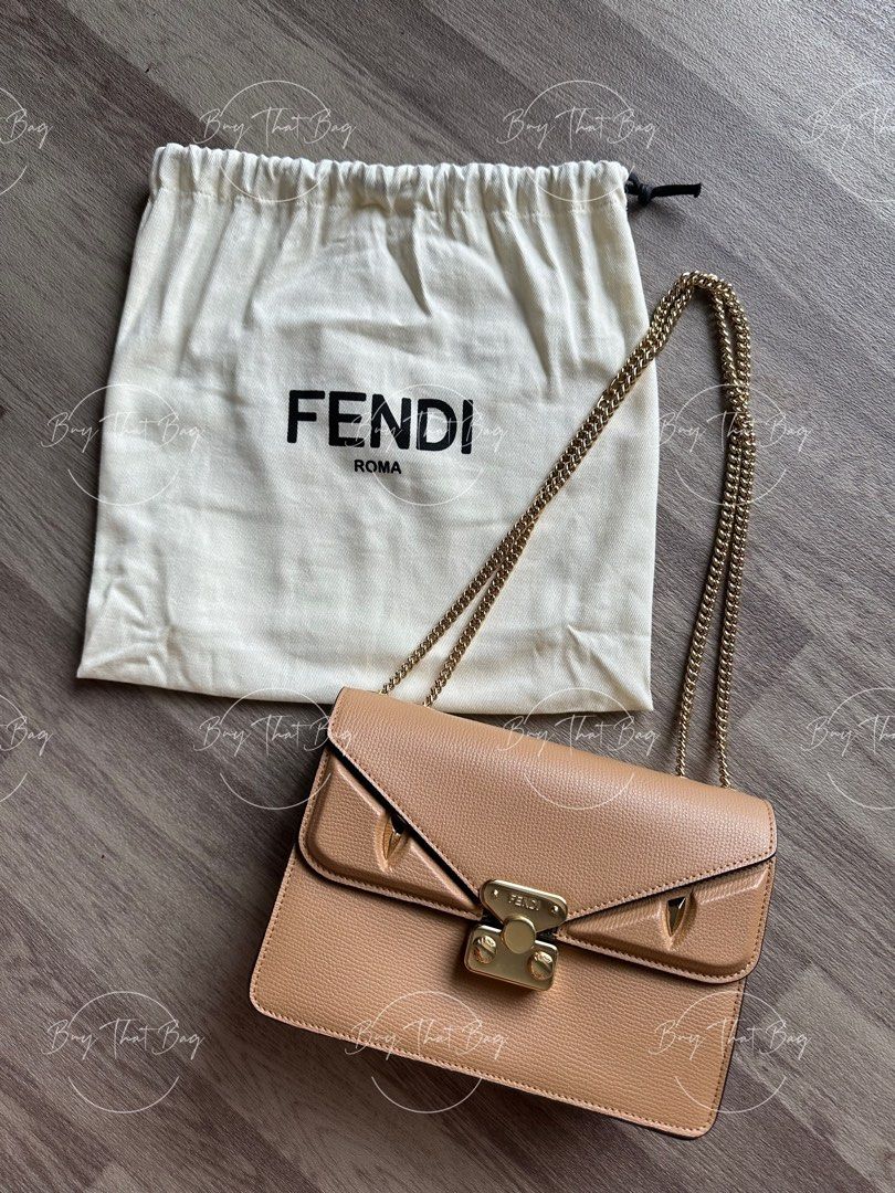 For Sale Like New Authentic Fendi crossbody bug bag