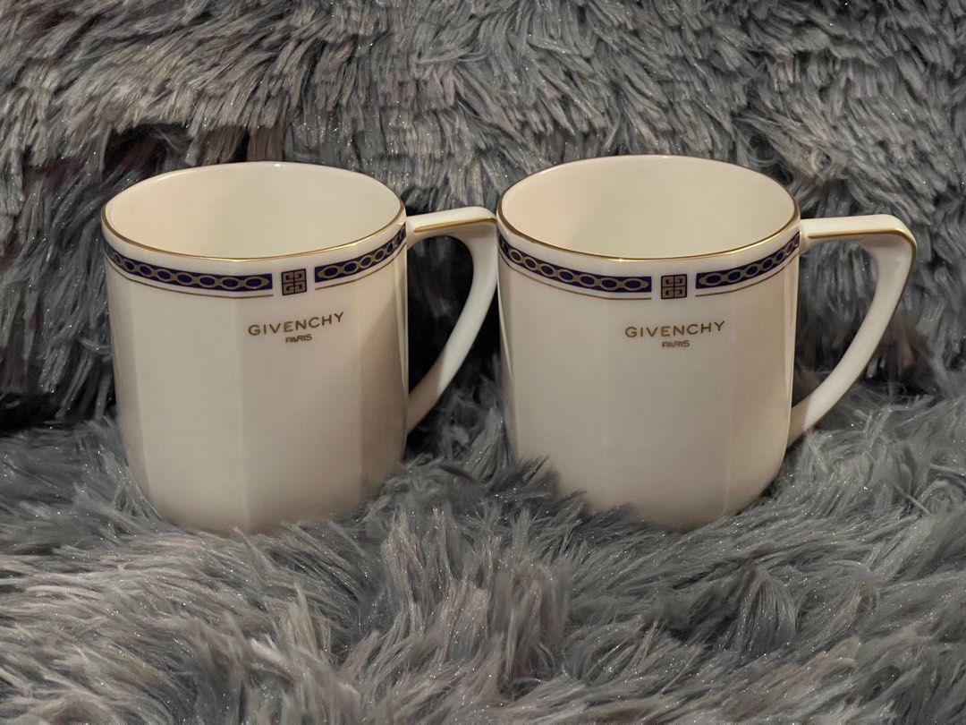 Givenchy Mug (Category: Coffee & Tea Tableware) located in Bacoor. Submitted by clarah12 (Listing ID 1309427084, Image 1). Description: 💯Authentic💯 Money-back guarantee Payment First Ships Nationwide via J&T Can do meet ups Pickup at my address Mode of payment: Gcash Maya Metrobank 📍Mabolo 2, Bacoor City.