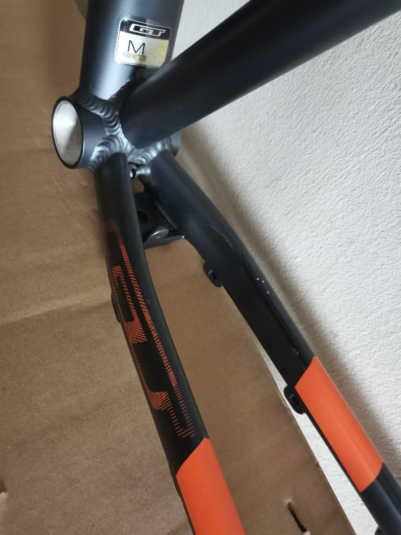 GT mountain bike alloy frame 27.5 wheel based. M and S size Sports Equipment Bicycles Parts Parts Accessories on Carousell