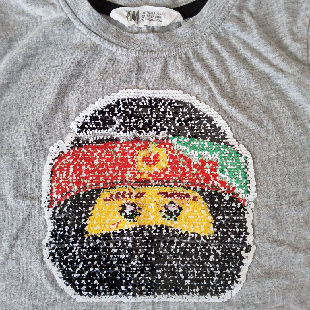 H&m Ninjago T Shirts Australia H&M Kids 6yr To 8yr Lego The
