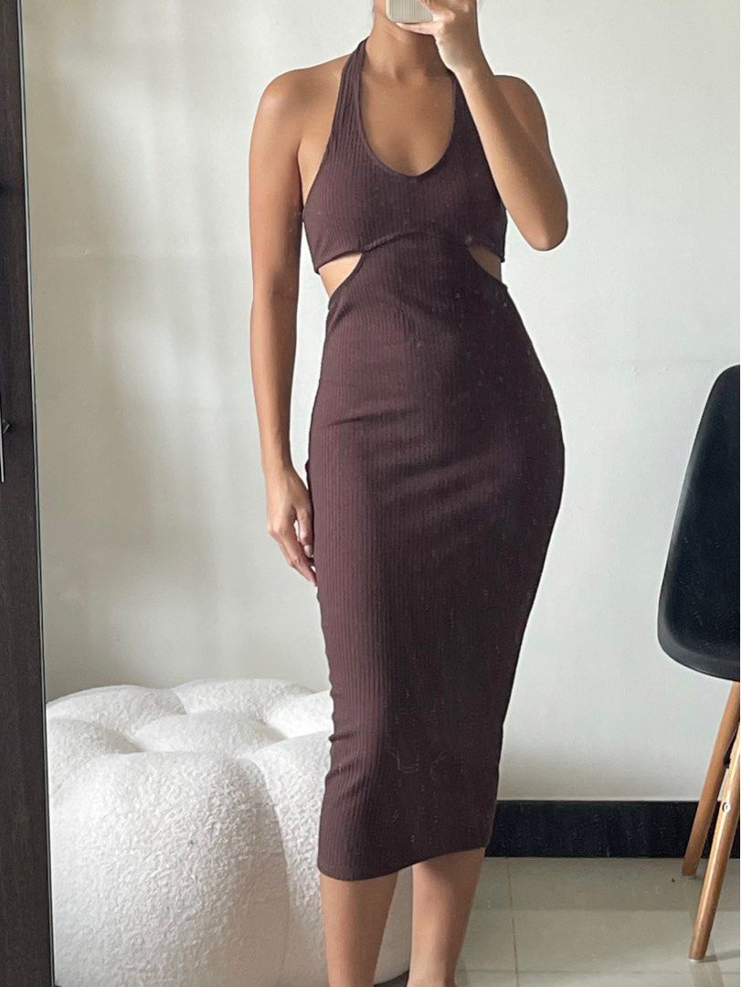 H&m bodycon midi dress outlet
