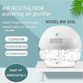 Humidifier Blue Water Air Revitalisor Watering Air Purifier