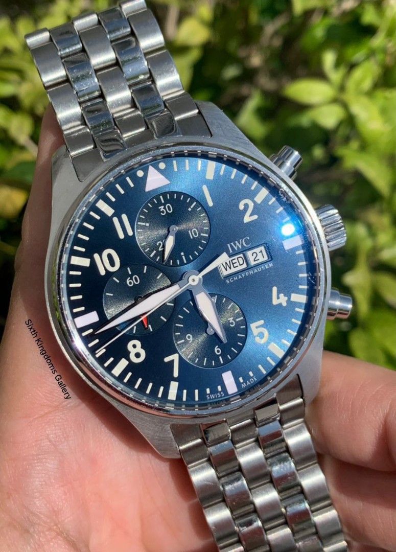 IWC Pilot Chronograph Daydate Edition Le Petit Prince 43mm IW377717