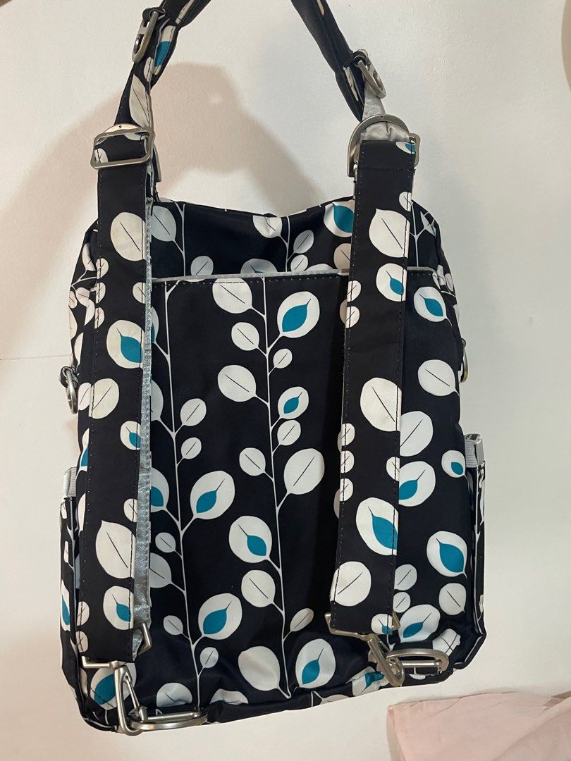 JUJUBE Diaper Backpack (Multipockets) (Category: Diaper Bags & Wetbags) located in Manila. Submitted by gshopcollectibles (Listing ID 1309379707, Image 2). Description: Rarely used In good condition Perfect when going out Backpack/Hand bag/Body Bag/Shoulder bag Kindly click the photos to zoom in .