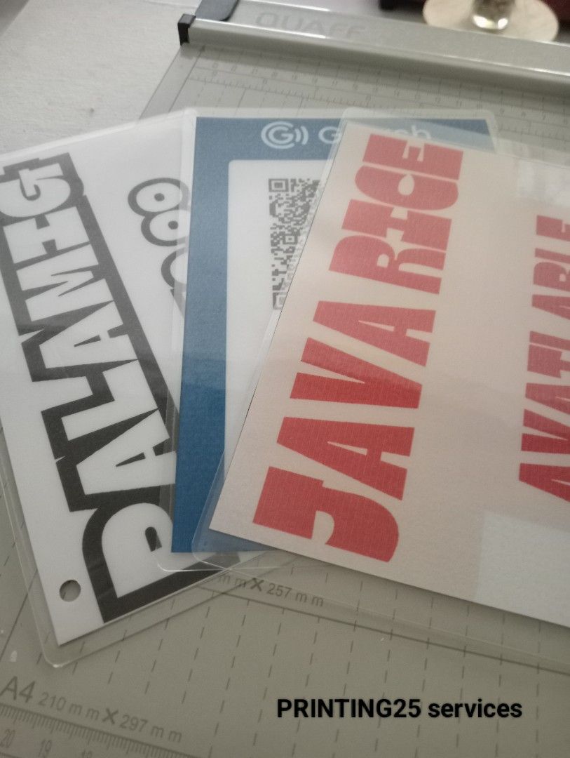 Laminating Photos Colored Any size (Category: Printers, Scanners & Copiers) located in Cavite. Submitted by jjonlineshopph (Listing ID 1309368325, Image 2). Description: ✅ Within the day ang delivery ✅ Send the layout to print para mailaminate ✅ Makapal ang laminating film 250 ✅ Send the payment thru Gcash/BDO 🛵 Urgent delivery thru lalamove.