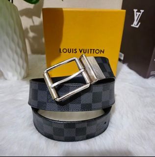 Louis Vuitton Damier Graphite Belt Size 100/40