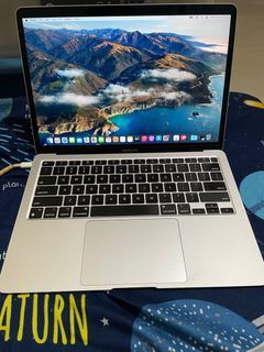 Macbook Air M1 Silver 8gb Ram 256 gb SSD