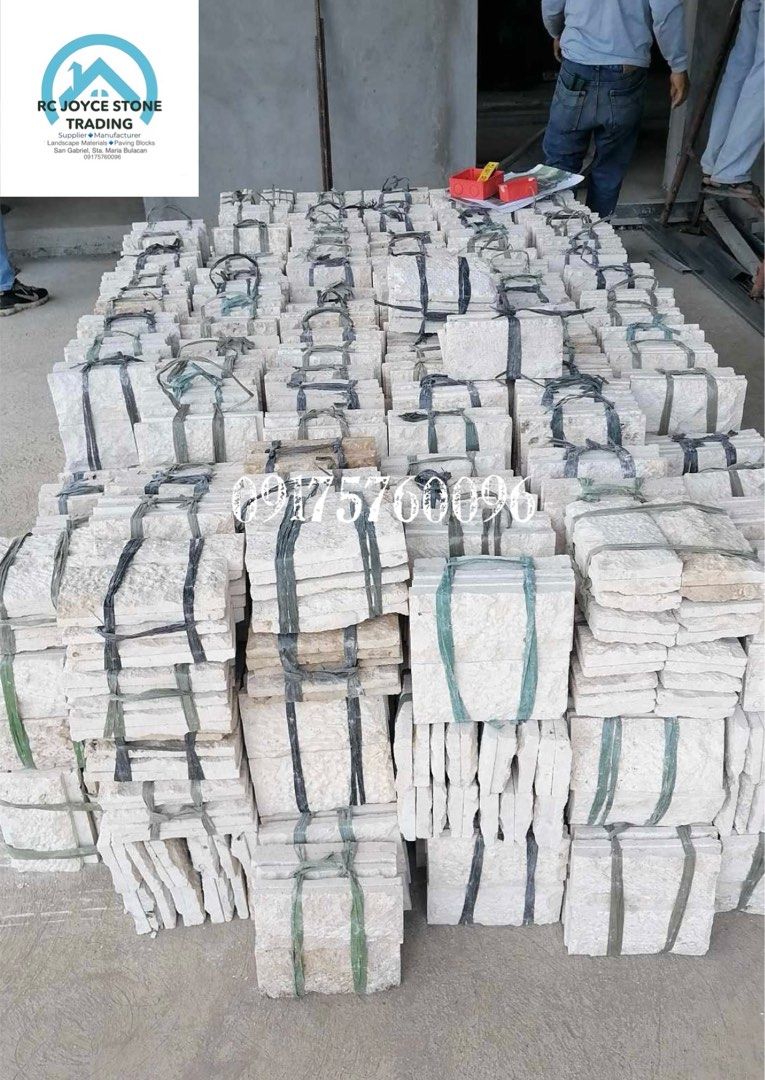 Mactan rough for wall cladding (Category: Construction & Building Materials) located in Santa Maria. Submitted by rcjoycestonetrading (Listing ID 1309489482, Image 1). Description: Sold per sqm 4c8 inches.