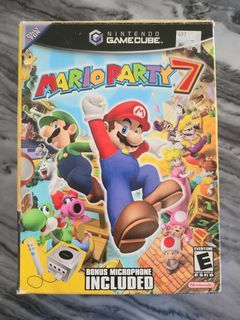 Mario Party 7 (w/ Microphone) Authentic for Nintendo Gamecube