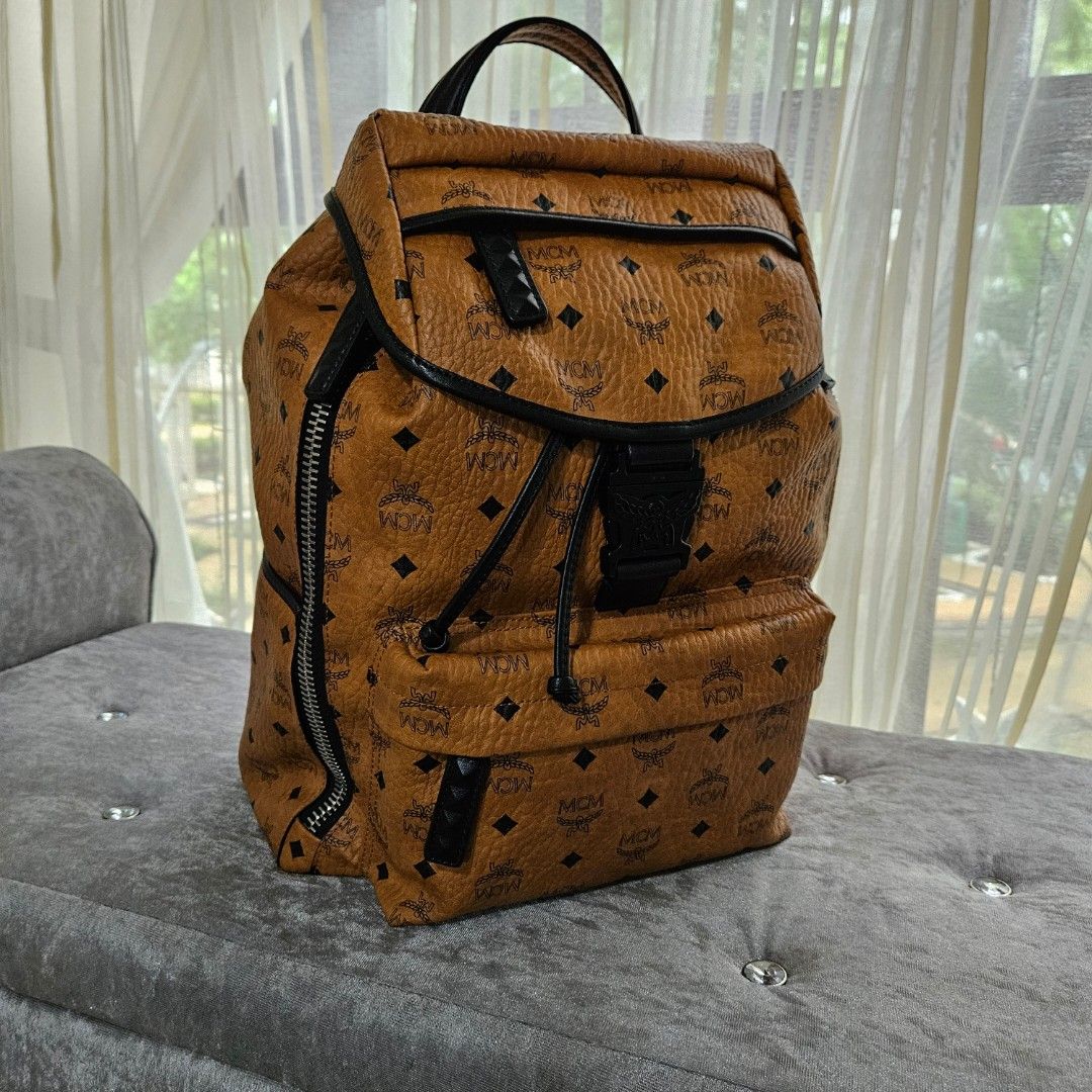 Mcm backpack with speakers on sale
