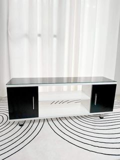 Modern top glass TV rack TV stand