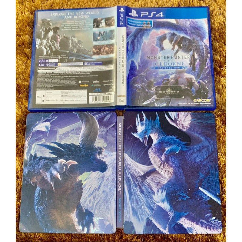 Monster Hunter World: Iceborn PS4 Game (Category: PlayStation) located in General Trias. Submitted by miggys_booth (Listing ID 1309410168, Image 2). Description: PS4 + Steelbook case Kindly expect signs of usage Will work in any PS4 console Tested and working in PS4 slim.