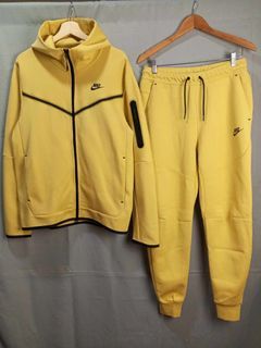 Nike techfleece full zip jacket - "Saturn Gold"