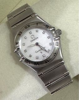 Omega Constellation Mother Of Pearl Dial with 16pcs. Diamonds