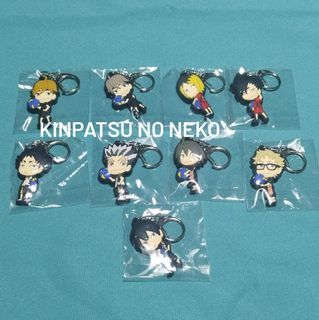 Haikyuu!! Tore Tore Double-Sided Rubber Keychains