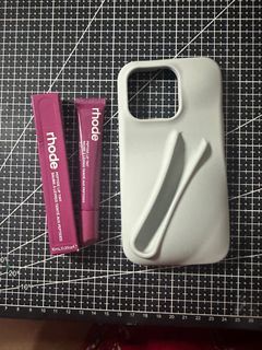 ONHAND: Rhode Peptide Lip Tint + Iphone 14 Pro Phone Case