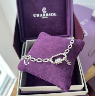 💯ORIGINAL CHARRIOL FOREVER LOCK BRACELET STEEL