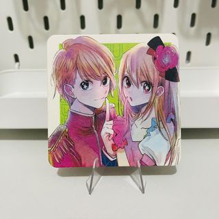 Oshi No Ko Coaster - Aqua and Ruby Hoshino