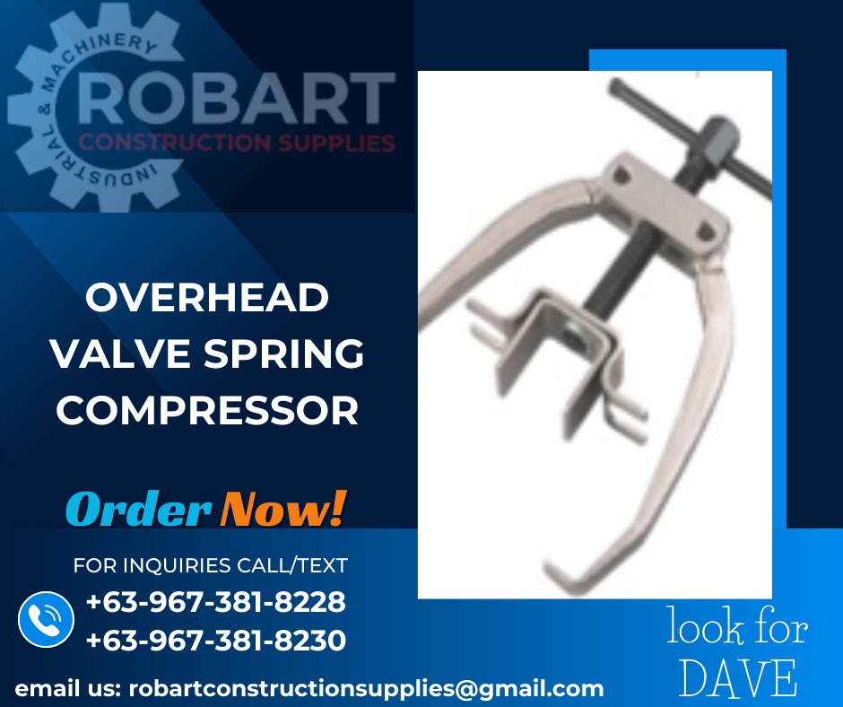 OVERHEAD VALVE SPRING COMPRESSOR, Commercial & Industrial, Construction ...