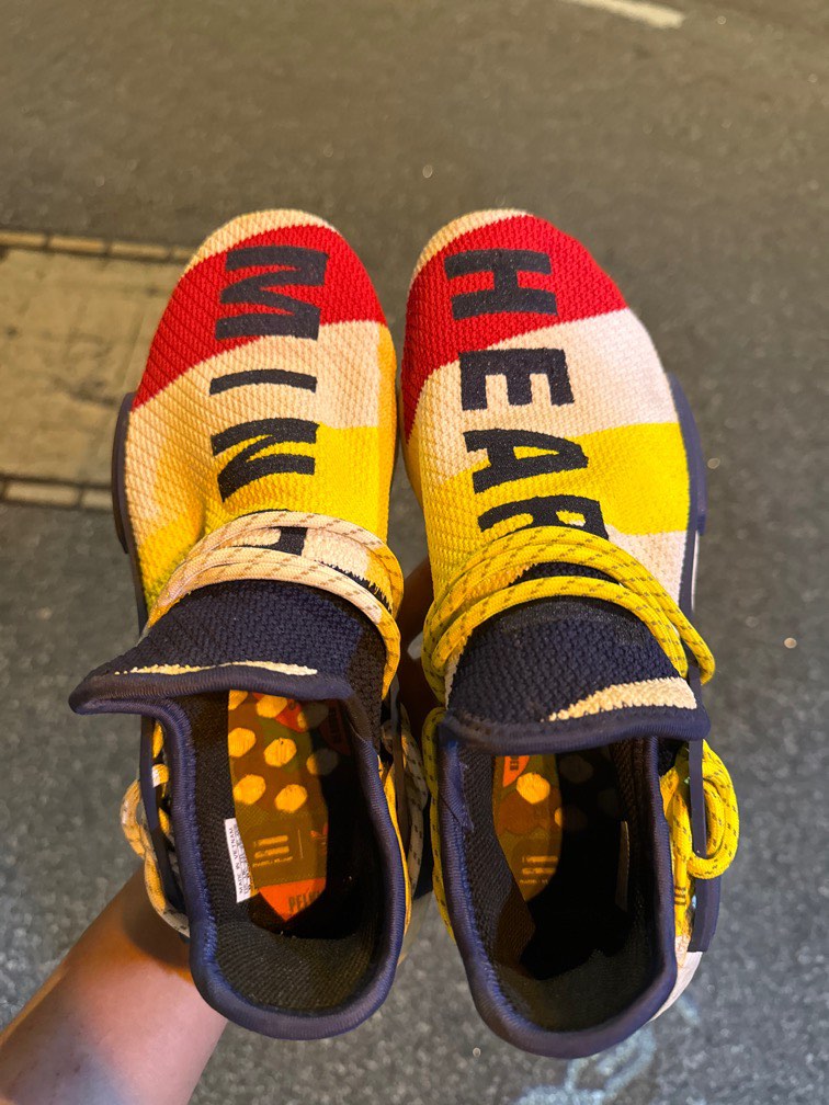 Pharrell Williams x Billionaire Boys Club x adidas NMD Human Race Trail BBC BB9544 US 9 Luxury Sneakers Footwear on Carousell