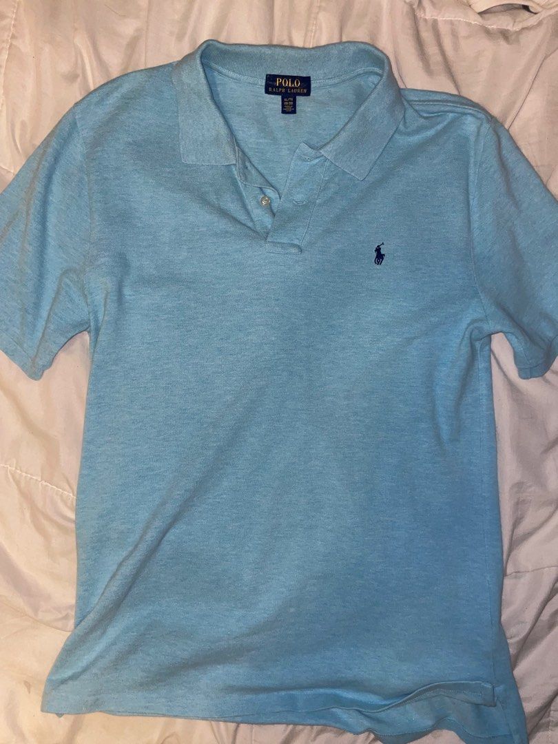 Polo Ralph Lauren Classic Sky Blue Polo (Category: Tshirts & Polo Shirts ) located in Marikina City. Submitted by cookisilogs (Listing ID 1309533521, Image 1). Description: WORN ONCE ONLY Classic Polo Sky Blue Color Quality: 100 NO STAINS NO FLAWS XL (on tag) RFS: Color doesnt suit me.