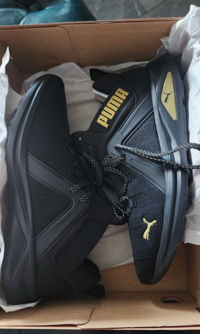 PUMA Enzo 2 Black Gold Sneakers