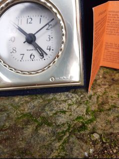 Recanati Italy Silver Clock