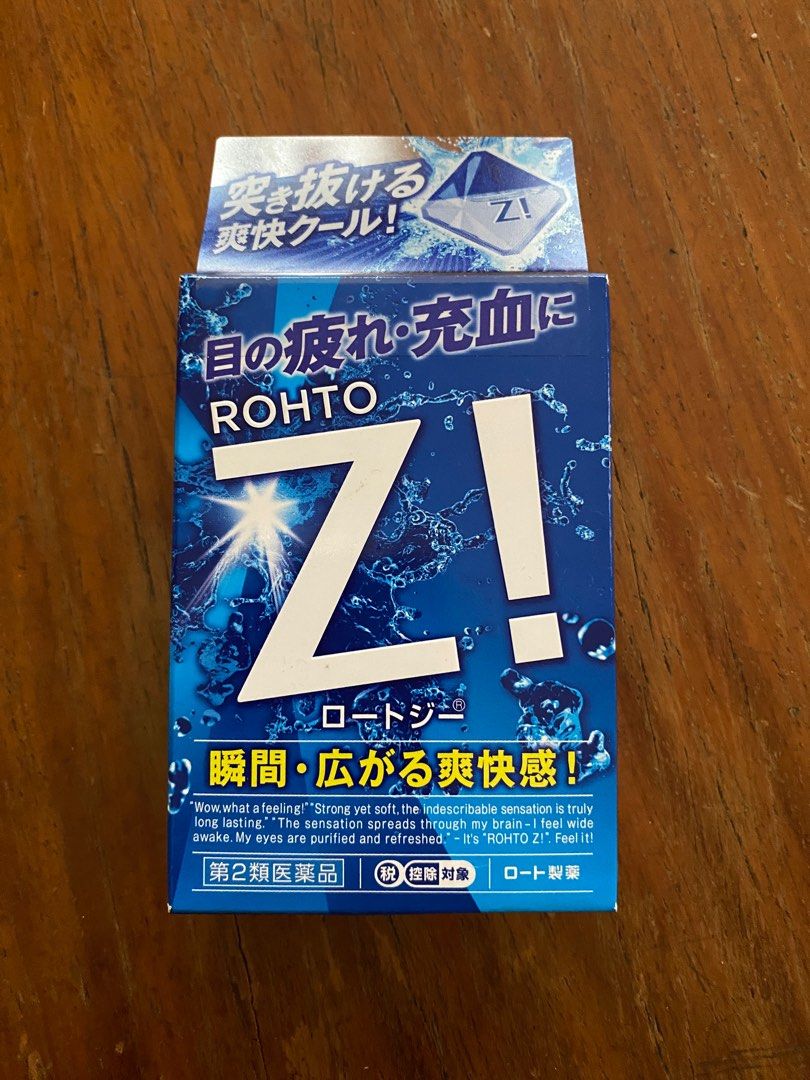 Rohto Z Eye Drops, Beauty & Personal Care, Vision Care on Carousell