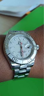 Rolex 2016  Yachtmaster 40mm Platinum Dial