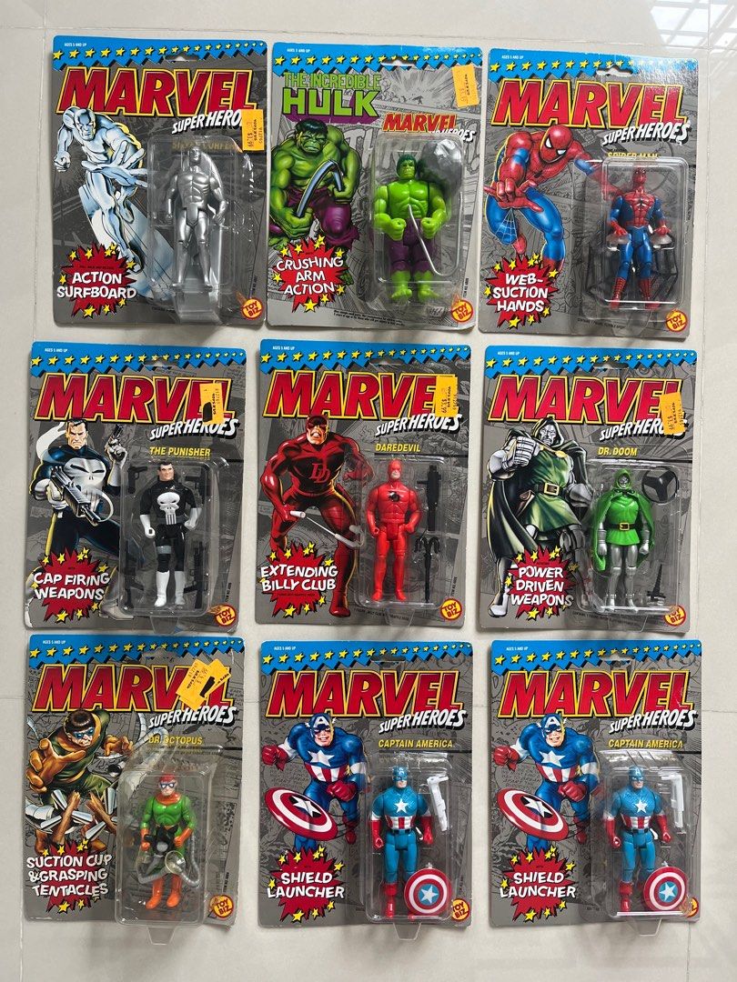 Toy biz marvel superheroes checklist on sale