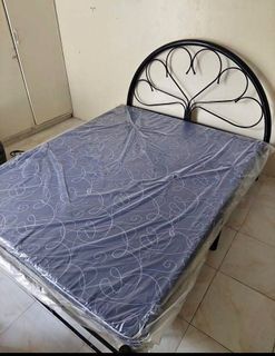Split type bed double size with uratex foam (48 x 75 )
