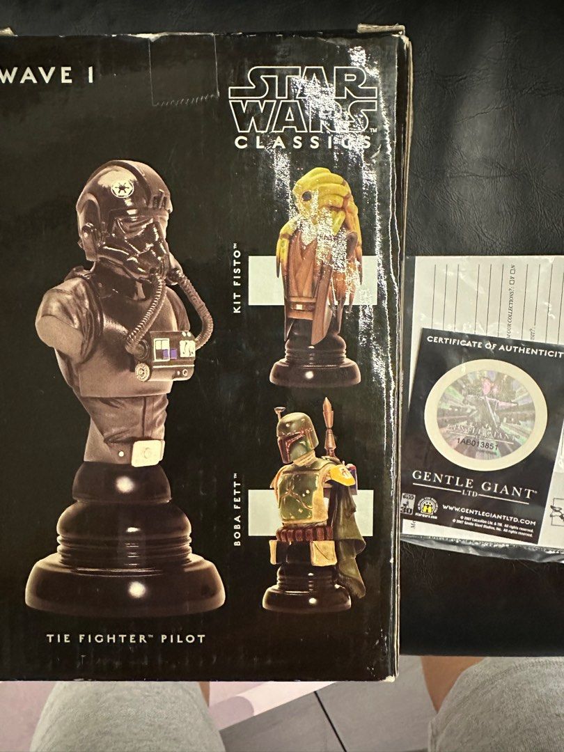 Buste Collector Star Wars - TIE FIGHTER PILOT - Gentle Giant - Classics