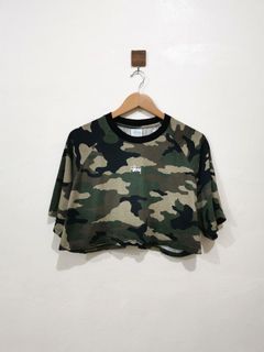 Stussy Stock Crop Camou