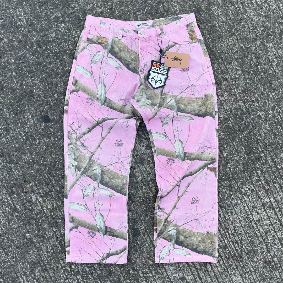 STUSSY BIG OL' はねのけ JEAN REALTREE EDGE